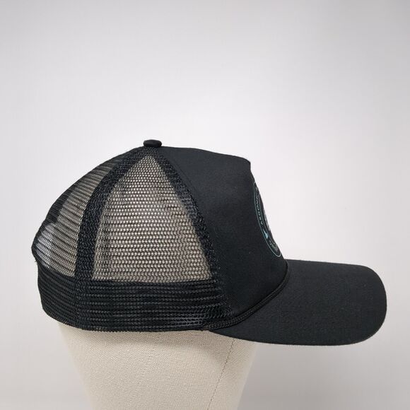 Argonaut Inflatable Research & Engineering Snapback Trucker Hat Black OS Rope - Picture 4 of 8